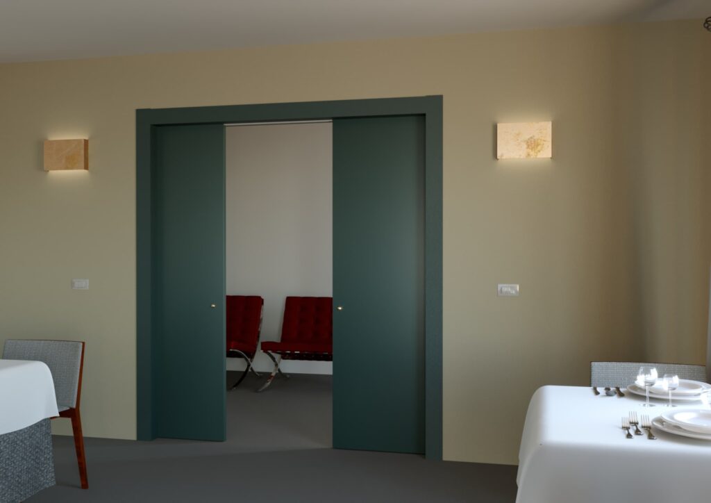 controtelaio interno - controtelaio per porta scorrevole a scomparsa puntoluce