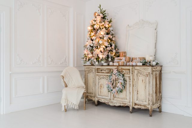Natale in stile Shabby Chic
