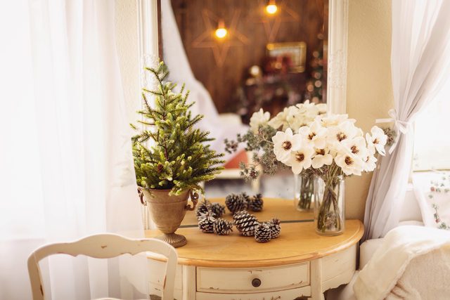 Natale in stile Shabby Chic