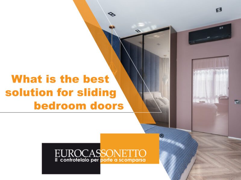 What is the best solution for sliding bedroom doors