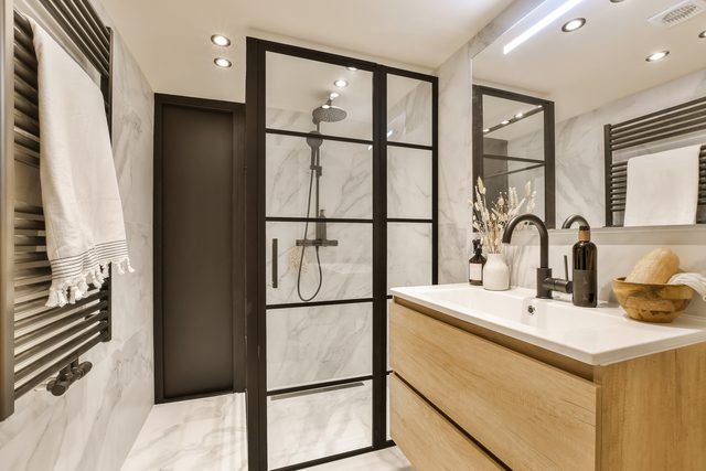 porta scorrevole per il bagno